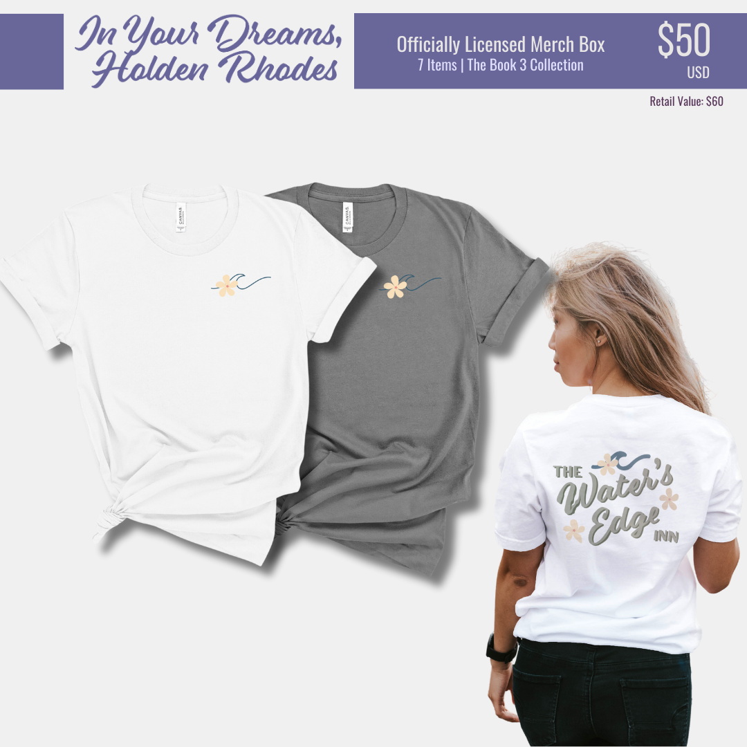 In Your Dreams, Holden Rhodes Merch Box - Officially Licensed Queen's Cove Series
