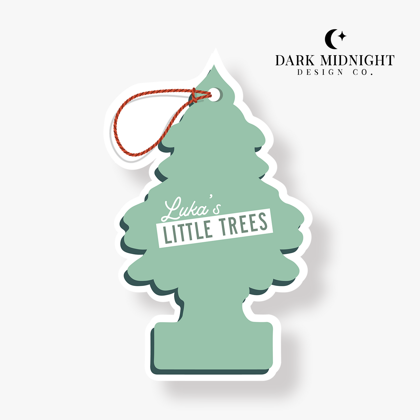 Luka's Little Trees Sticker - Officially Licensed Lovelight Farms