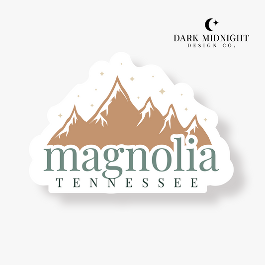 Magnolia Tennessee Sticker - Officially Licensed AJ Alexander Merch