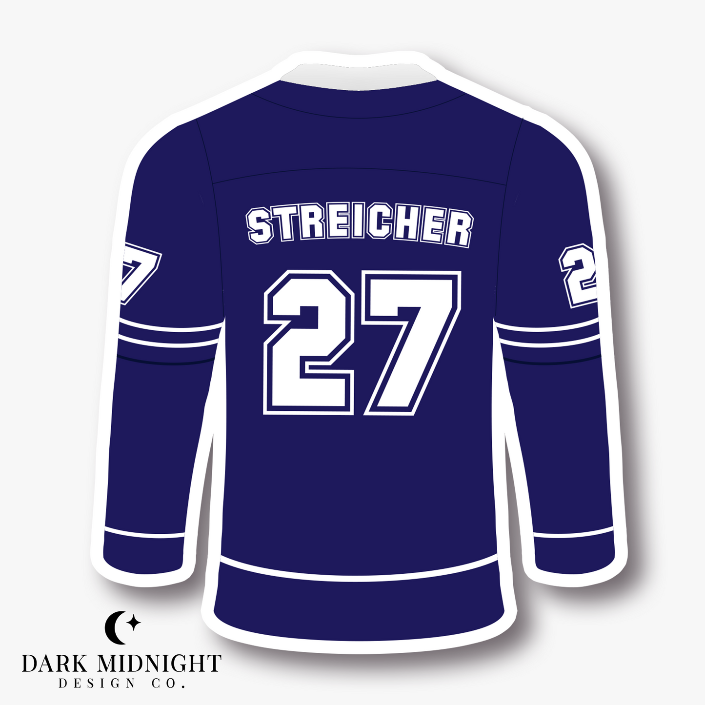 Jamie Streicher Jersey Sticker - Officially Licensed Vancouver Storm Series