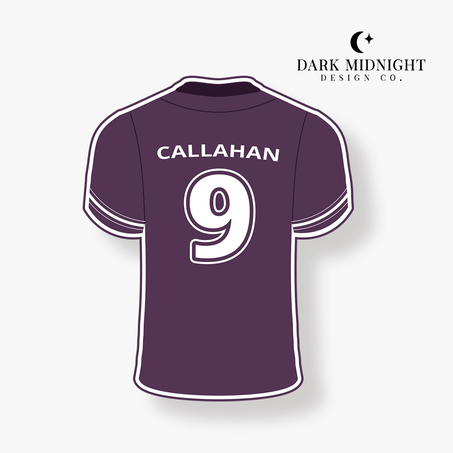 James Callahan Jersey Sticker - Officially Licensed Beyond The Play Series