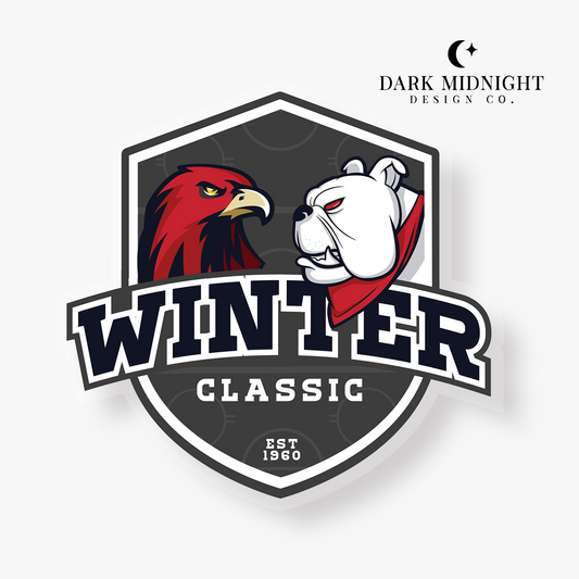 Winter Classic Boyd U v Callingwood Sticker - Officially Licensed Rules of the Game Series