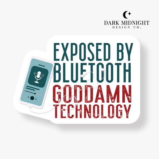 Exposed by Bluetooth Sticker - Officially Licensed Rules of the Game Series
