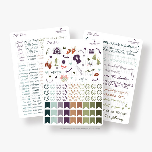 First Down Annotation Stickers - Officially Licensed Beyond The Play Series