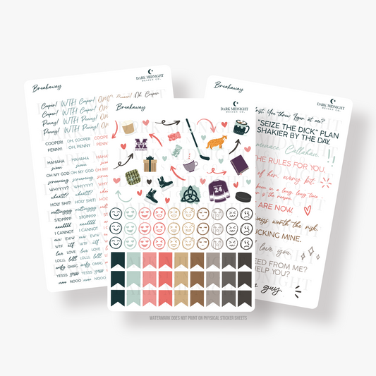 Breakaway Annotation Stickers - Officially Licensed Beyond The Play Series