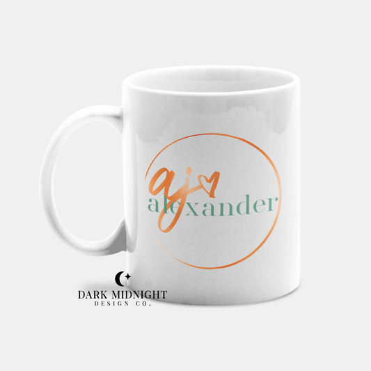 AJ Alexander Logo 15oz Mug - Officially Licensed AJ Alexander Merch