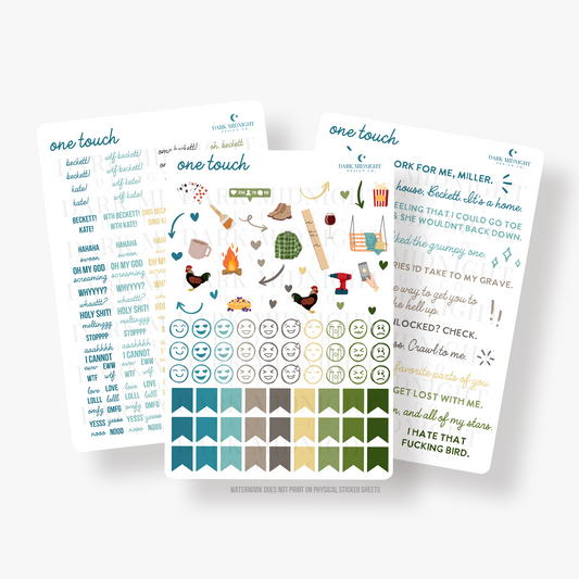 One Touch Annotation Stickers - Officially Licensed Sullivan Family Series