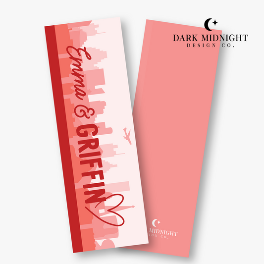 Emma and Griffin Bookmark - Officially Licensed Unexpectedly In Love Series