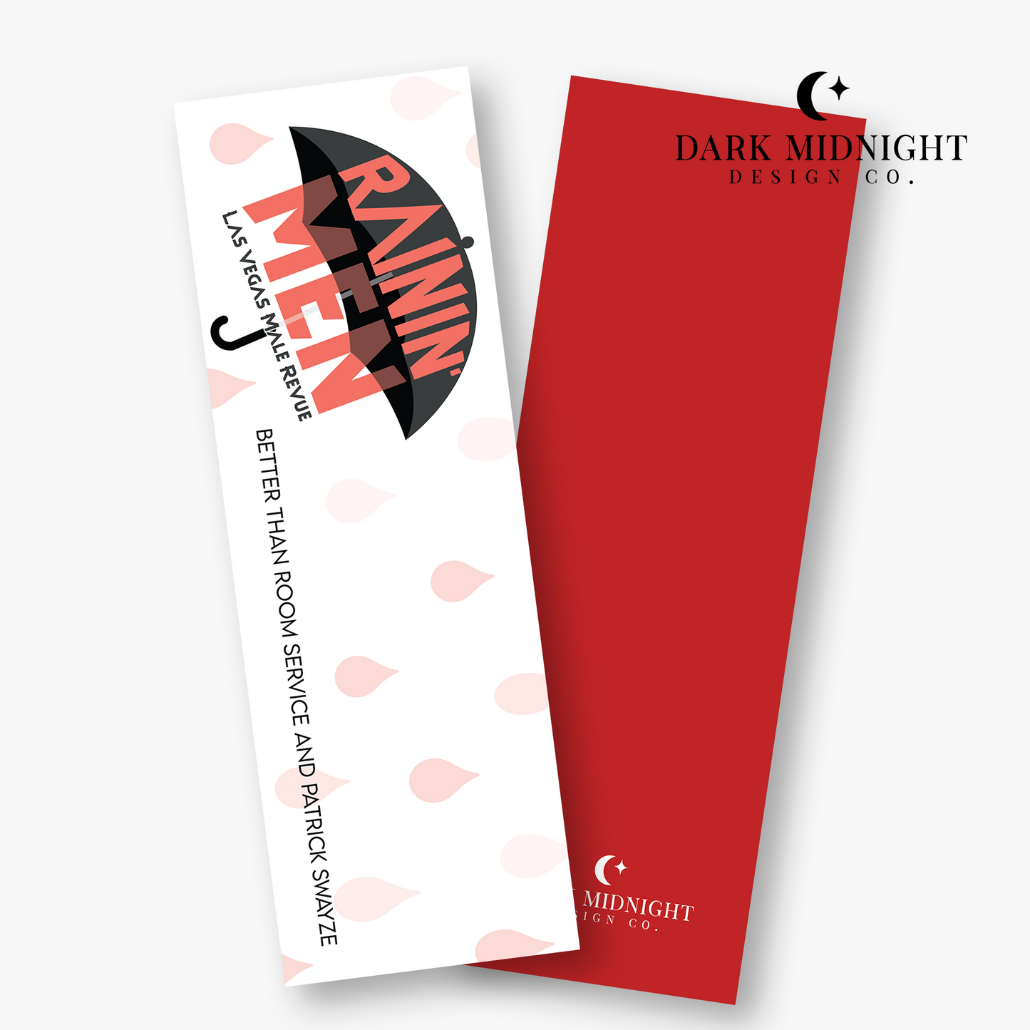 Rainin' Men Logo Bookmark - Officially Licensed Unexpectedly In Love Series