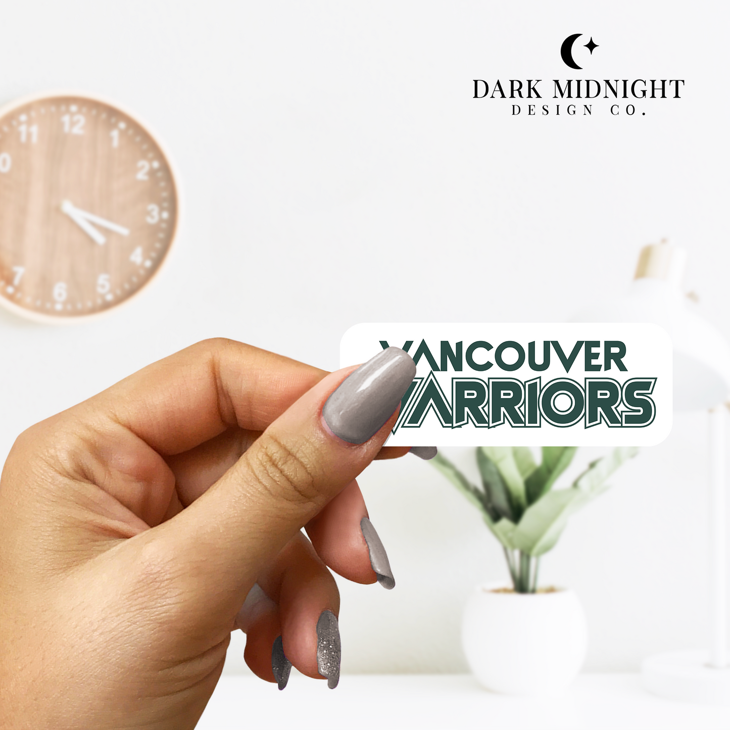 Vancouver Warriors Sticker - Officially Licensed Greatest Love Series