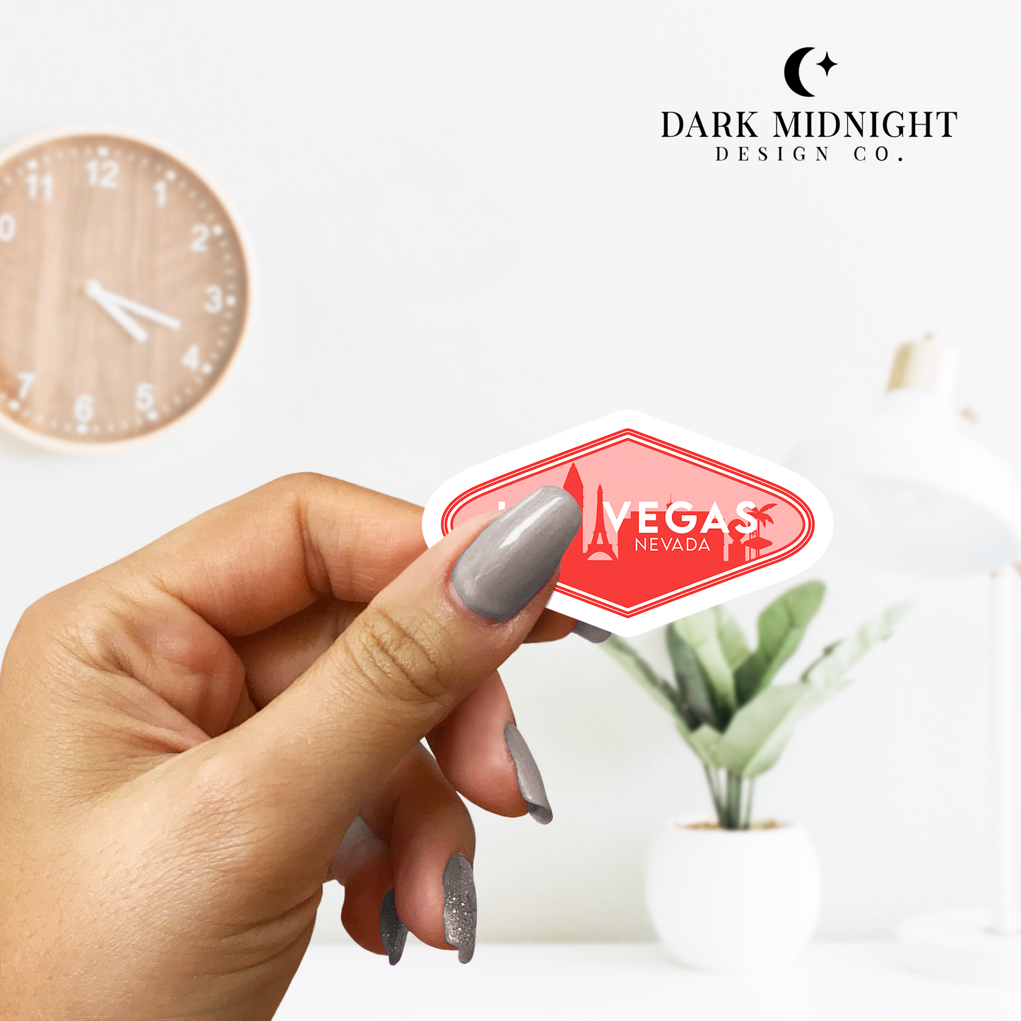 Las Vegas Destination Sticker - Officially Licensed Unexpectedly In Love Series