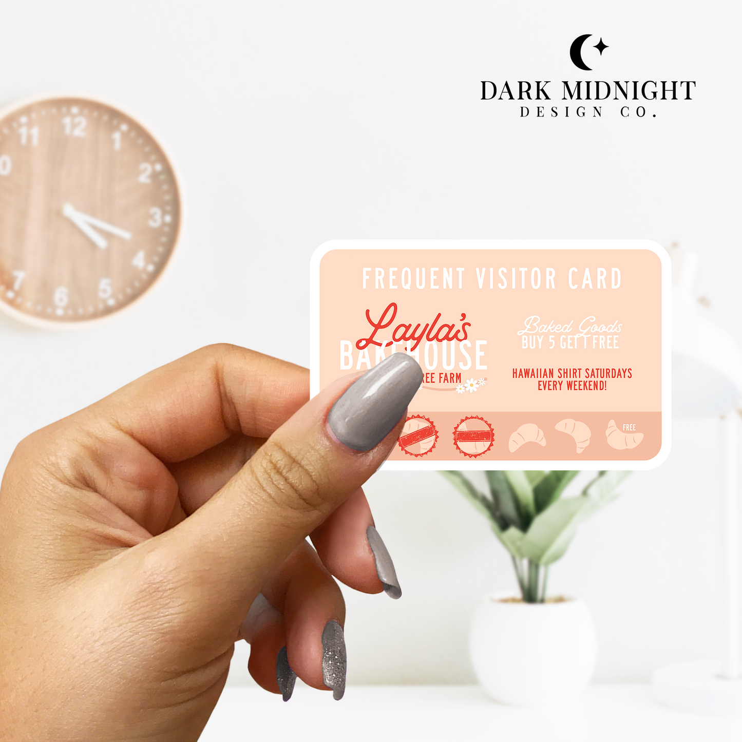 Layla's Bakehouse Frequent Visitor Sticker - Officially Licensed Lovelight Farms Series