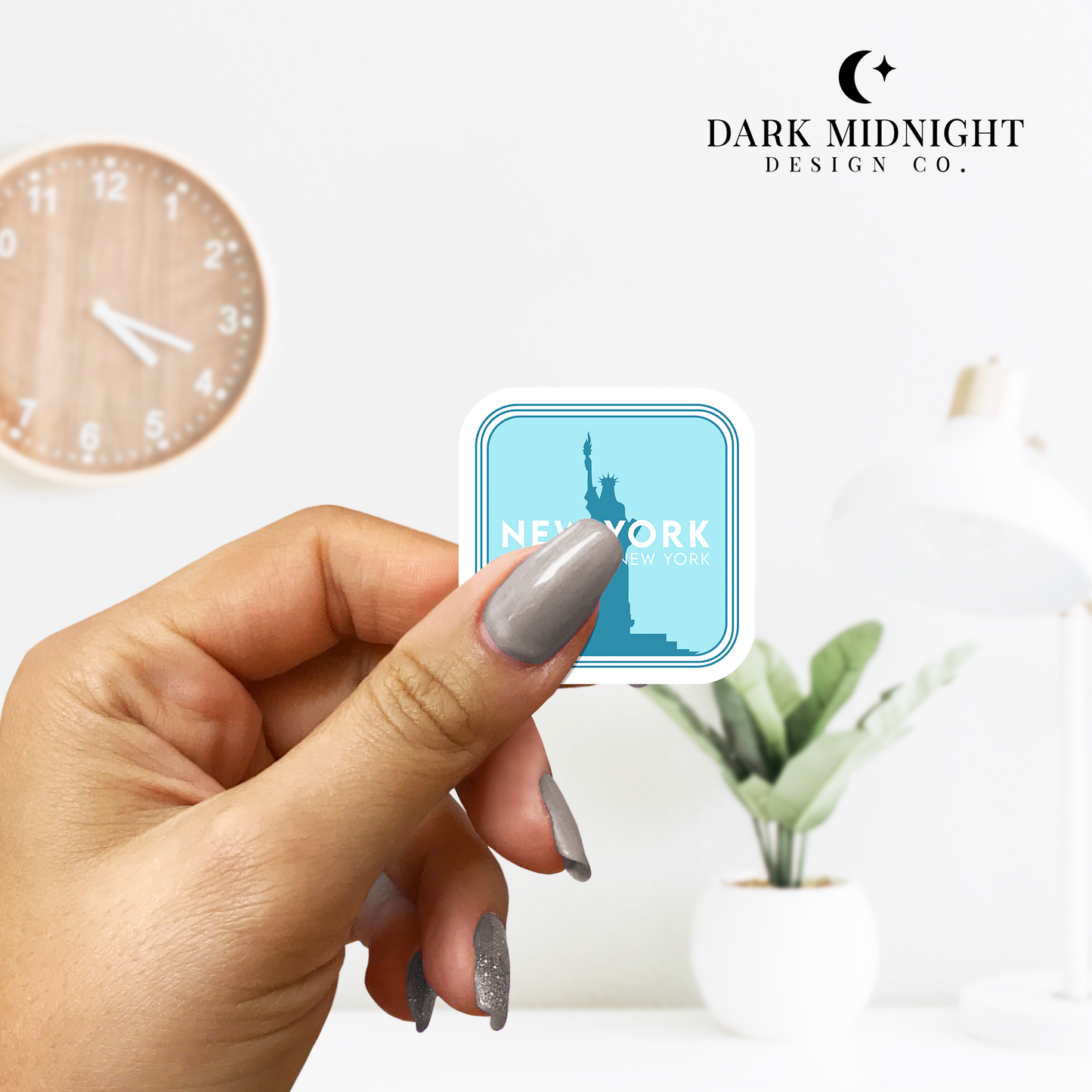 New York Destination Sticker - Officially Licensed Unexpectedly In Love Series