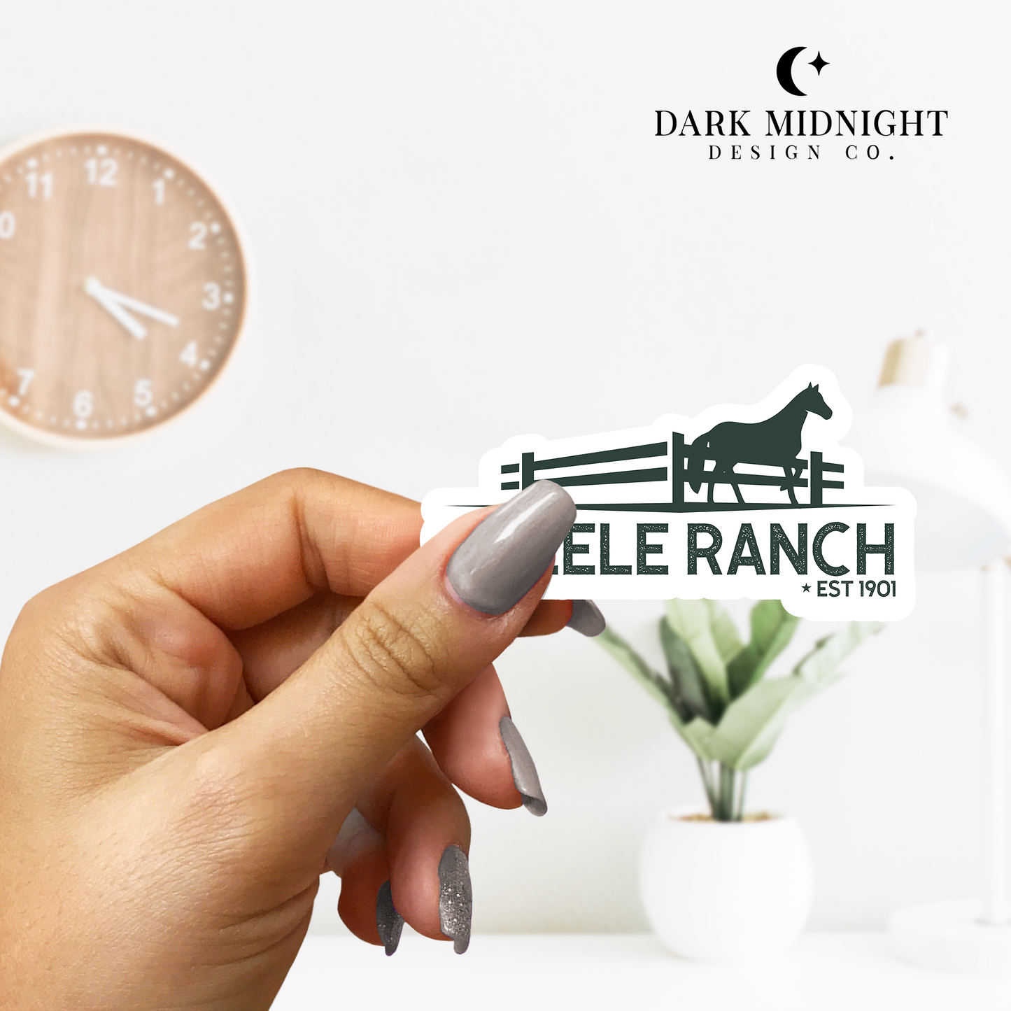 Steele Ranch Logo Sticker - Officially Licensed Cherry Peak Series
