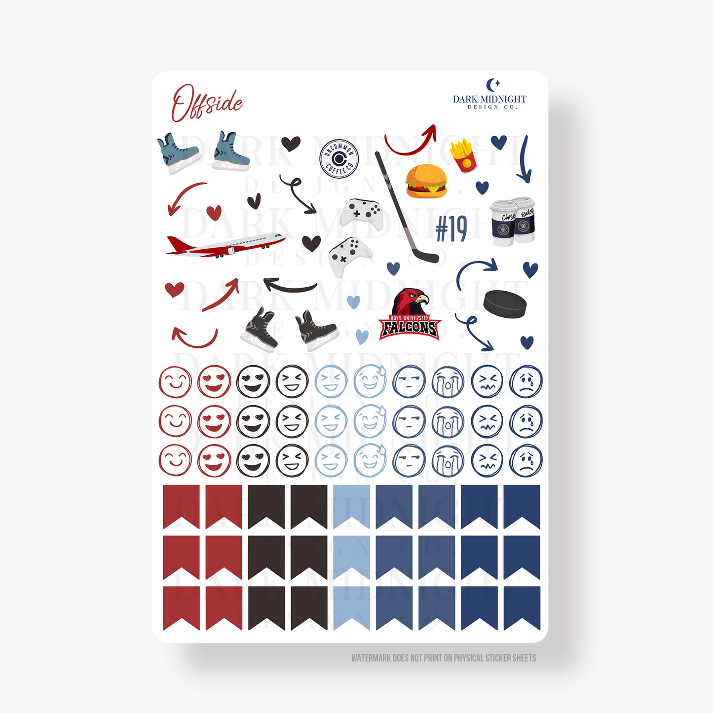 Offside Illustrated Cover Annotation Kit - Officially Licensed Rules of the Game Series