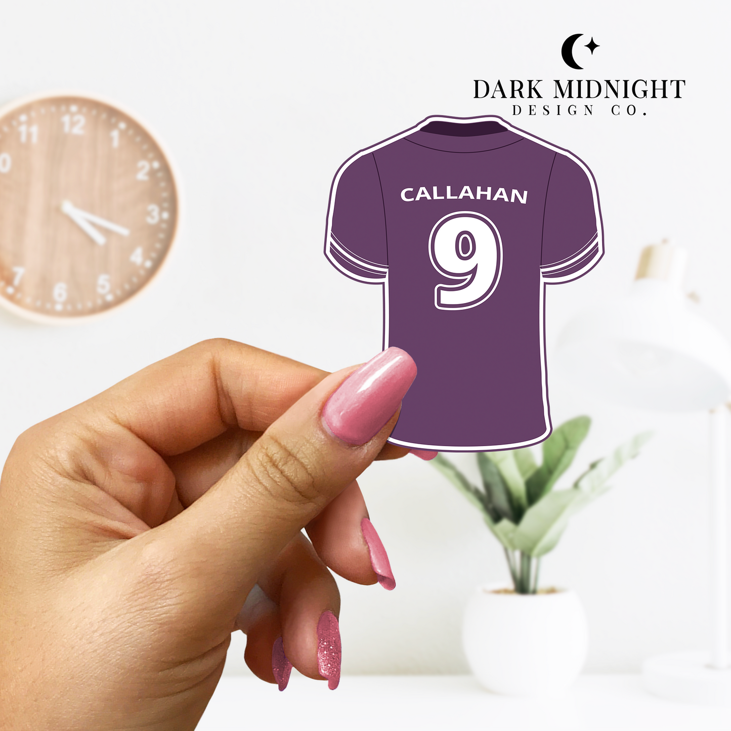 James Callahan Jersey Sticker - Officially Licensed Beyond The Play Series