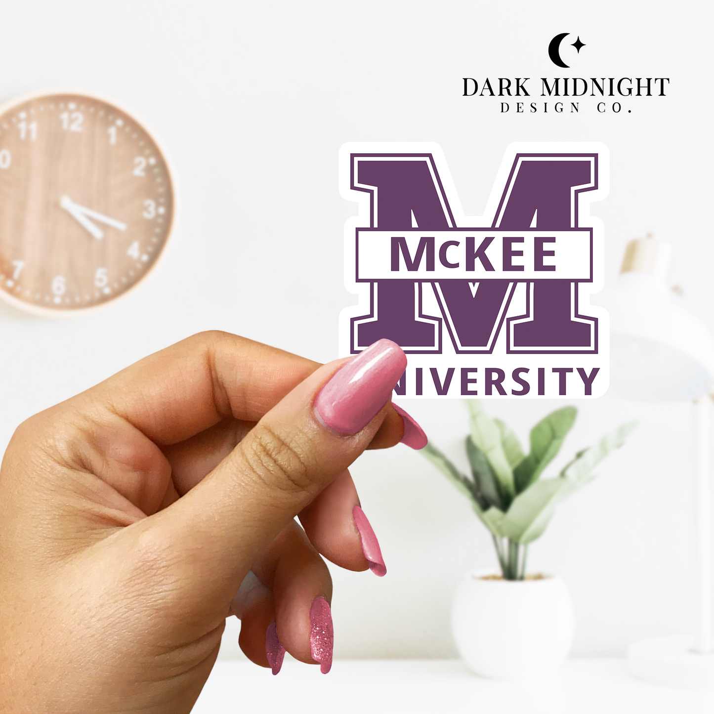 McKee University Sticker - Officially Licensed Beyond The Play Series