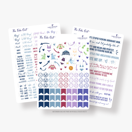 The Fake Out Annotation Stickers - Officially Licensed Vancouver Storm Series