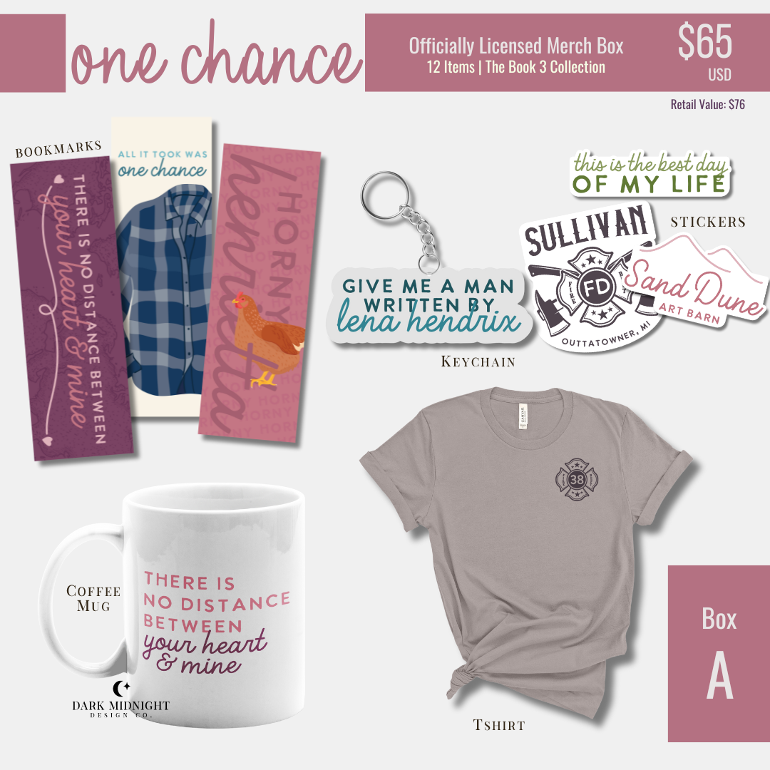 One Chance Merch Box - Officially Licensed Sullivan Family Series