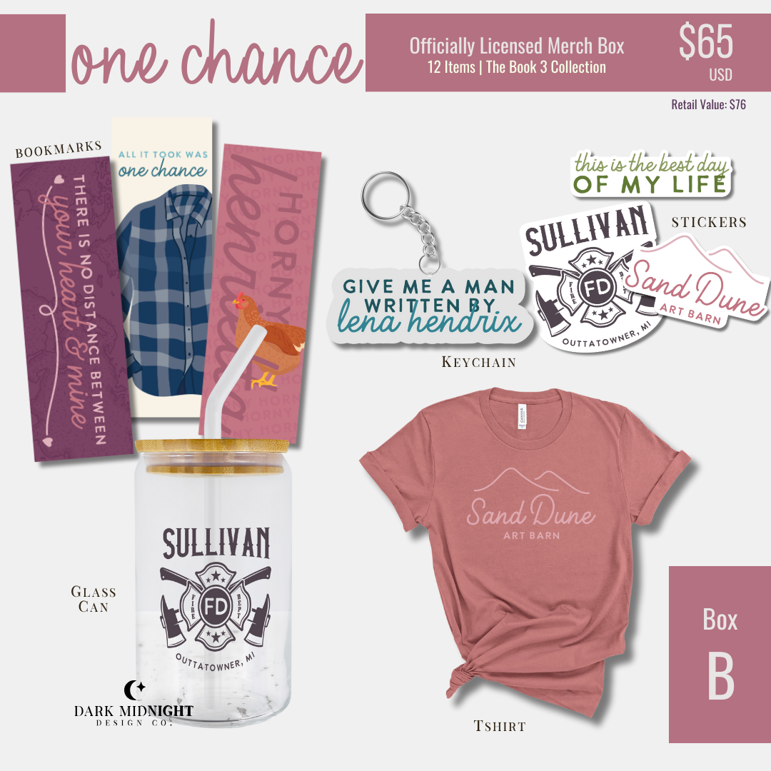 One Chance Merch Box - Officially Licensed Sullivan Family Series