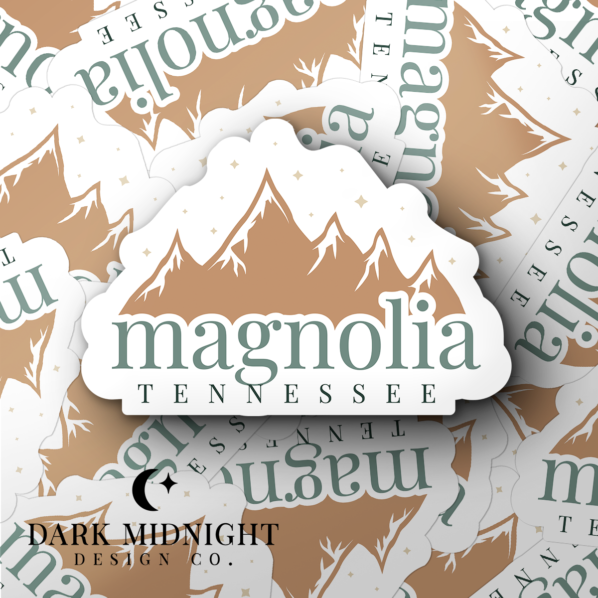 Magnolia Tennessee Sticker - Officially Licensed AJ Alexander Merch