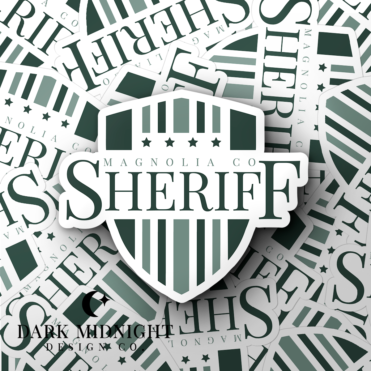 Magnolia County Sheriff Sticker - Officially Licensed AJ Alexander Merch