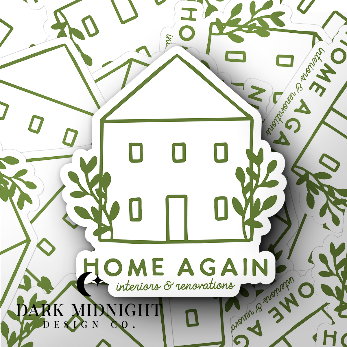 Home Again Logo Sticker - Officially Licensed Sullivan Family Series