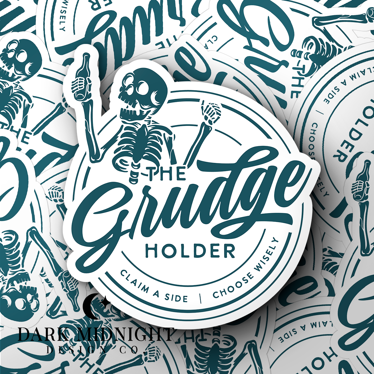 Grudge Holder Bar Logo Sticker - Officially Licensed Sullivan Family Series