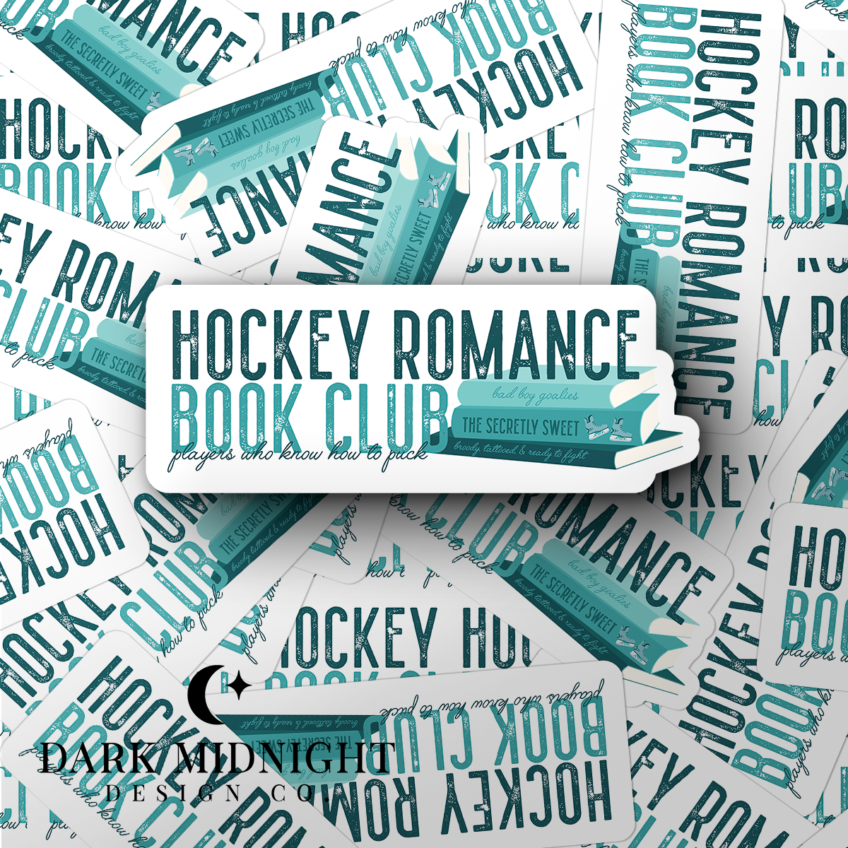 Hockey Romance Book Club Sticker