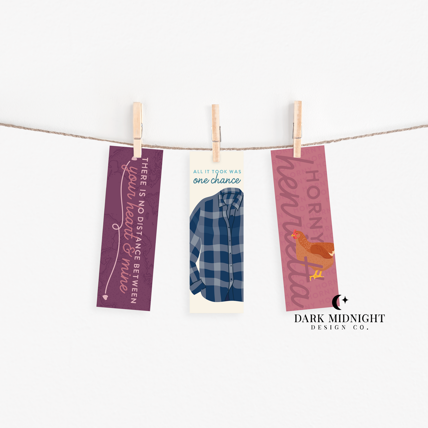 There Is No Distance Between Your Heart and Mine Bookmark - Officially Licensed Sullivan Family Series