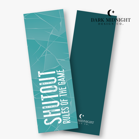 Shutout Bookmark - Officially Licensed Rules of the Game Series