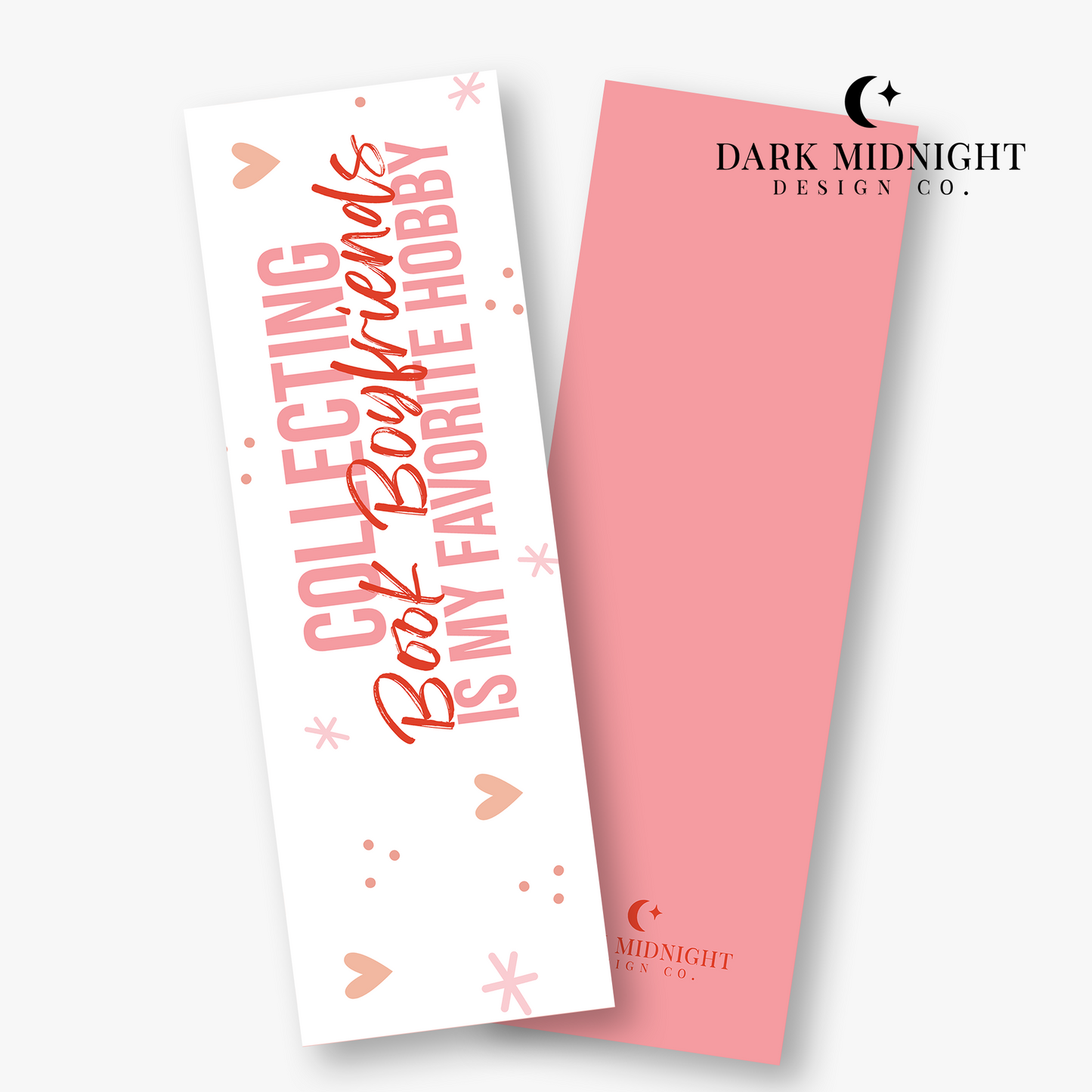 Collecting Book Boyfriends is my Favorite Hobby Bookmark