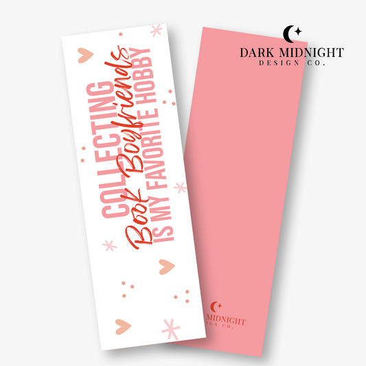 Collecting Book Boyfriends is my Favorite Hobby Bookmark