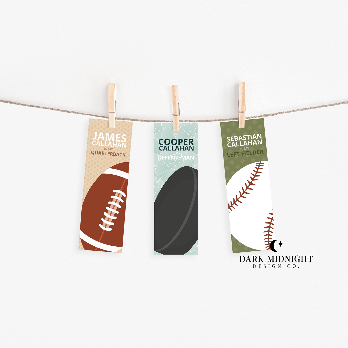 Sebastian Callahan is my Left Fielder Bookmark - Officially Licensed Beyond The Play Series