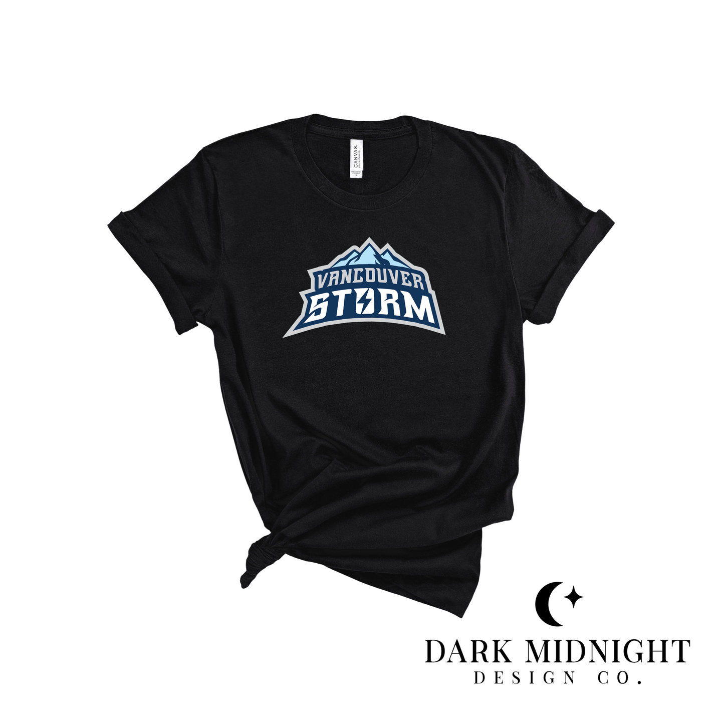 Vancouver Storm Logo Tee - Officially Licensed Vancouver Storm Series