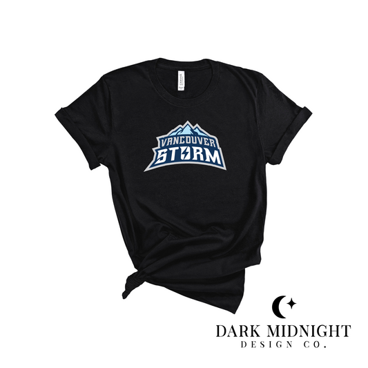 Vancouver Storm Logo Tee - Officially Licensed Vancouver Storm Series