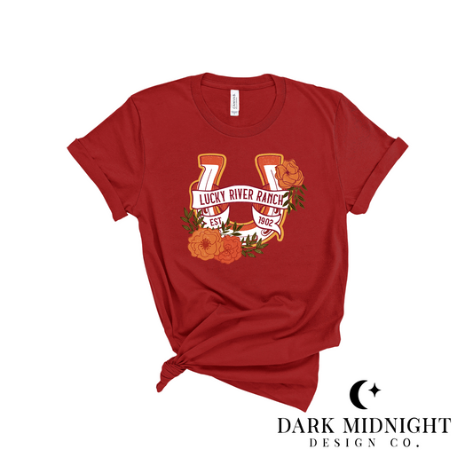 Pre-Order: Lucky River Ranch Logo Tee - Officially Licensed Lucky River Ranch Series