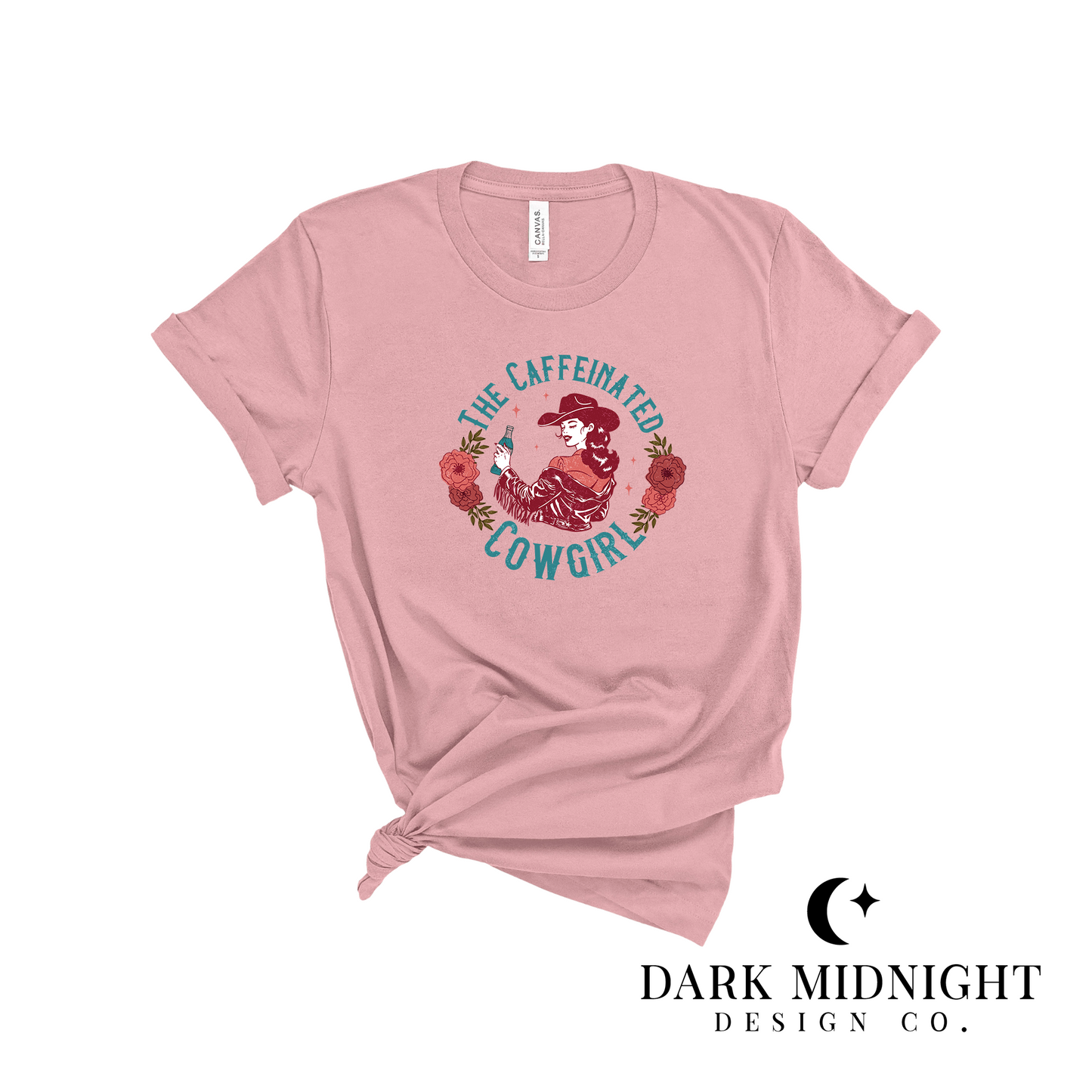 Pre-Order: The Caffeinated Cowgirl Tee - Officially Licensed Lucky River Ranch Series