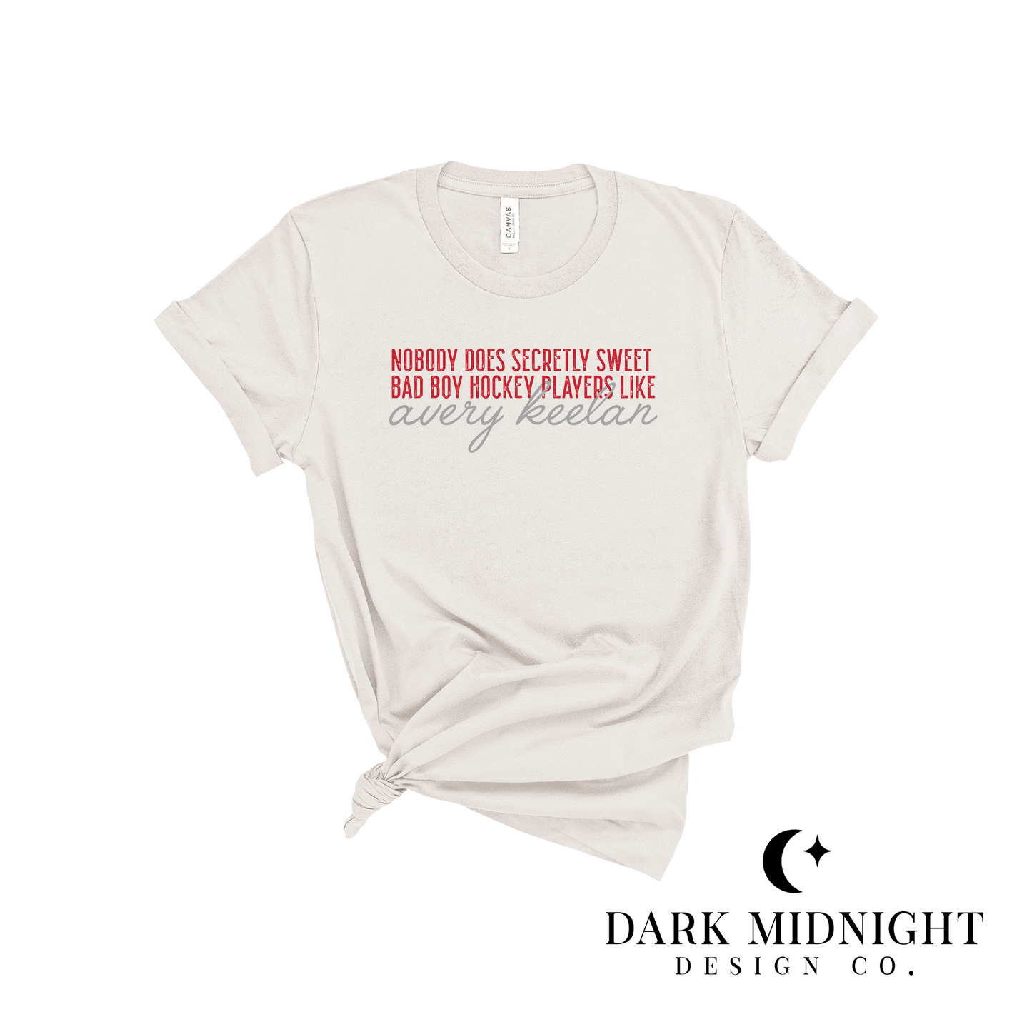 No One Writes Like Avery Keelan Tee - Officially Licensed Rules of the Game Series