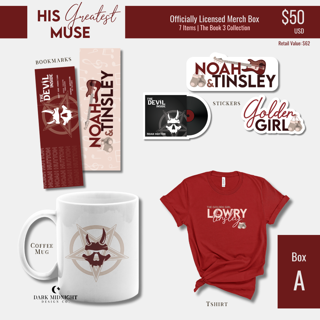 His Greatest Muse Merch Box - Officially Licensed Greatest Love Series