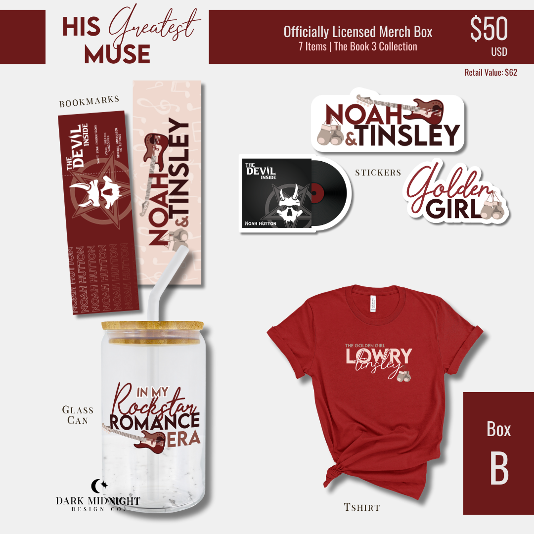 His Greatest Muse Merch Box - Officially Licensed Greatest Love Series