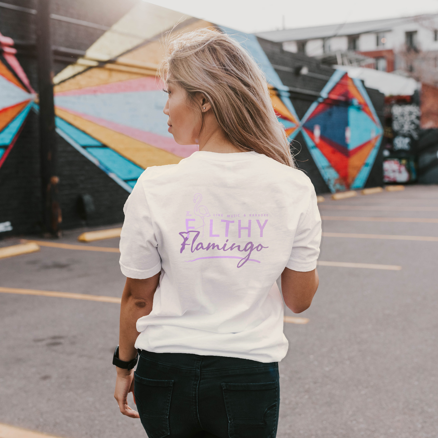 Filthy Flamingo Tee - Officially Licensed Vancouver Storm Series