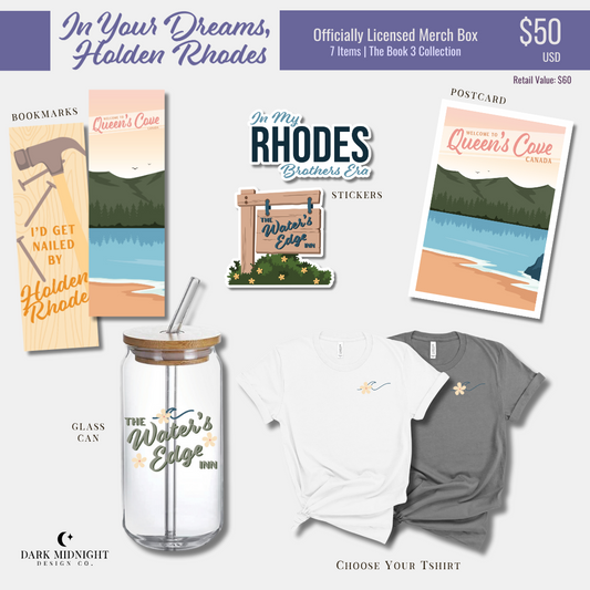 In Your Dreams, Holden Rhodes Merch Box - Officially Licensed Queen's Cove Series