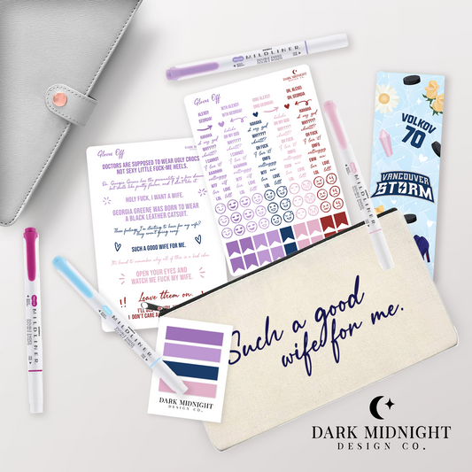 Gloves Off Annotation Kit - Officially Licensed Vancouver Storm Series