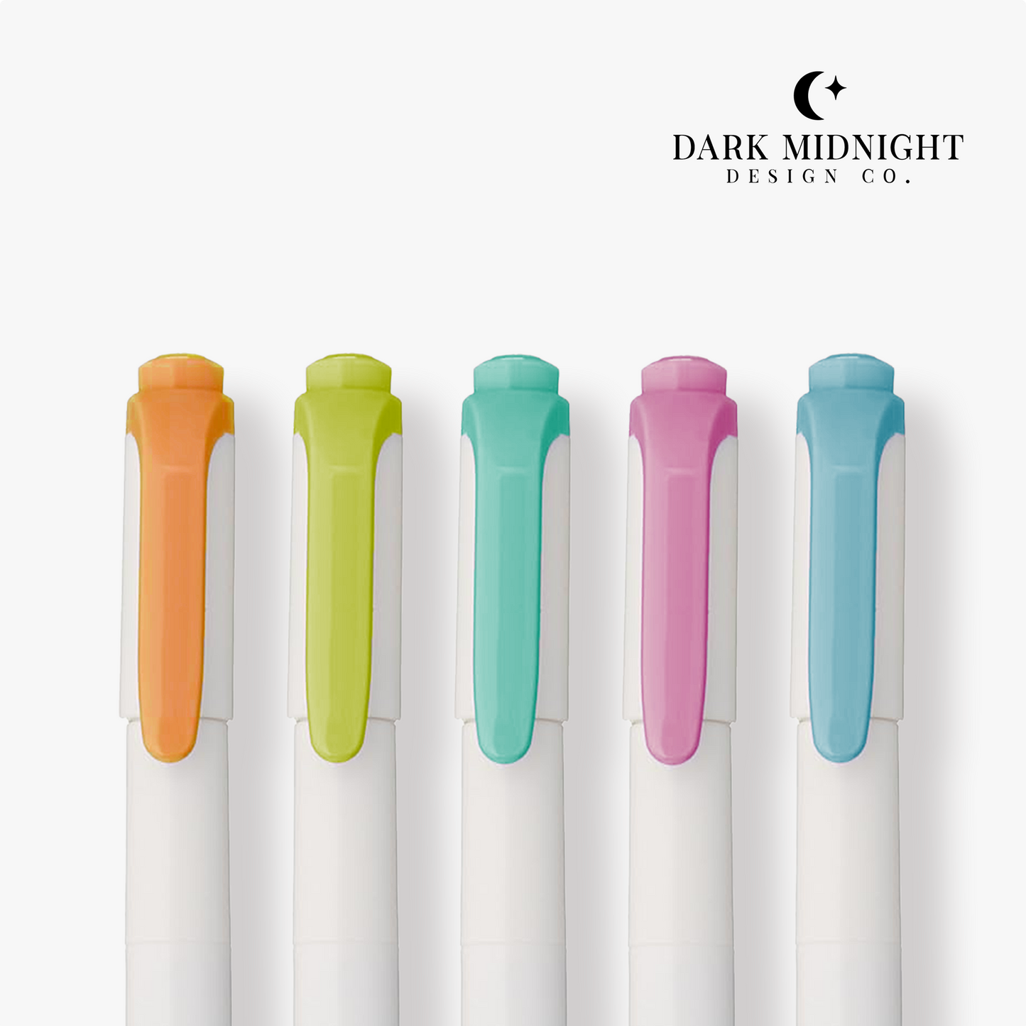 Set of 5 - Beach Vibe Highlighters