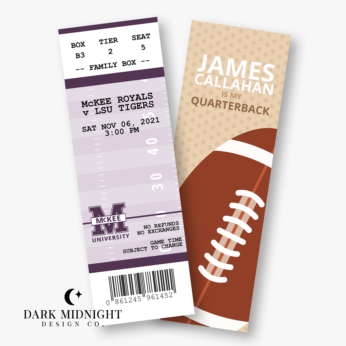 First Down Bookmark Bundle - Officially Licensed Beyond The Play Series Merch