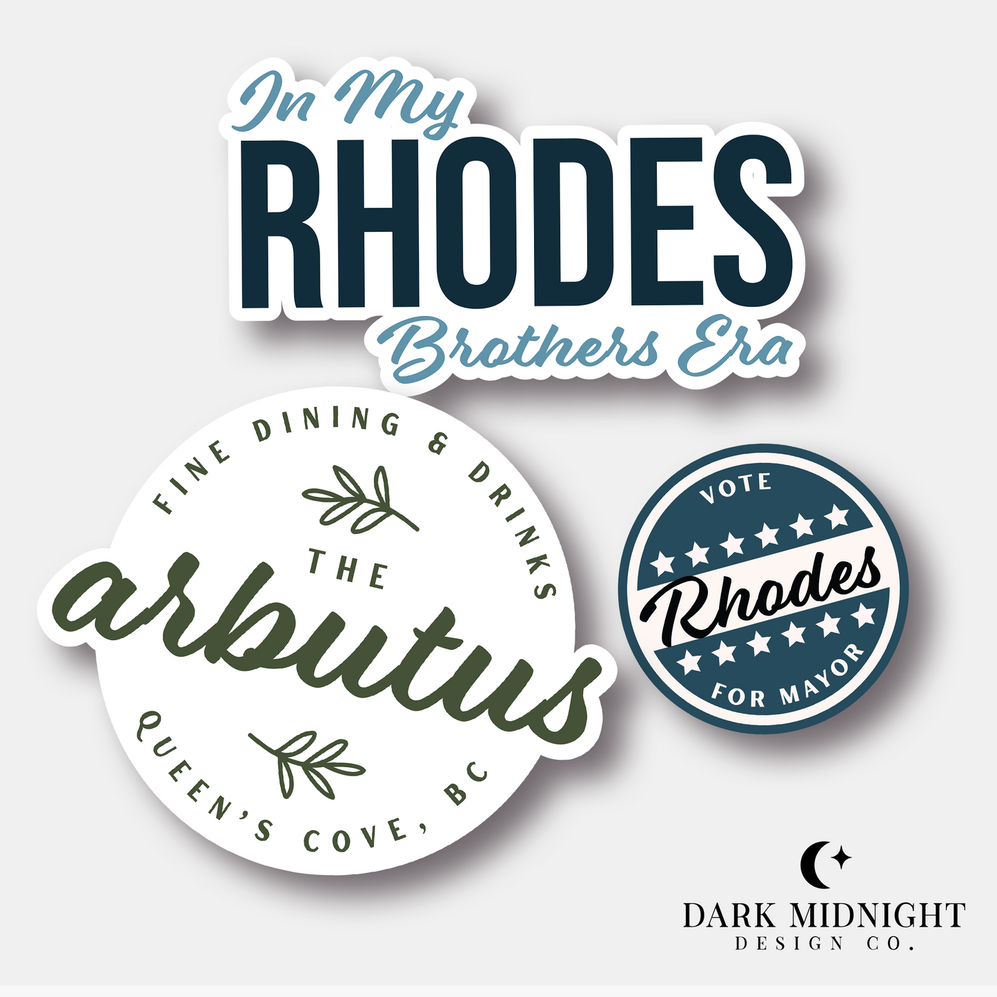 That Kind of Guy Sticker Bundle - Officially Licensed Queen's Cove Series Merch