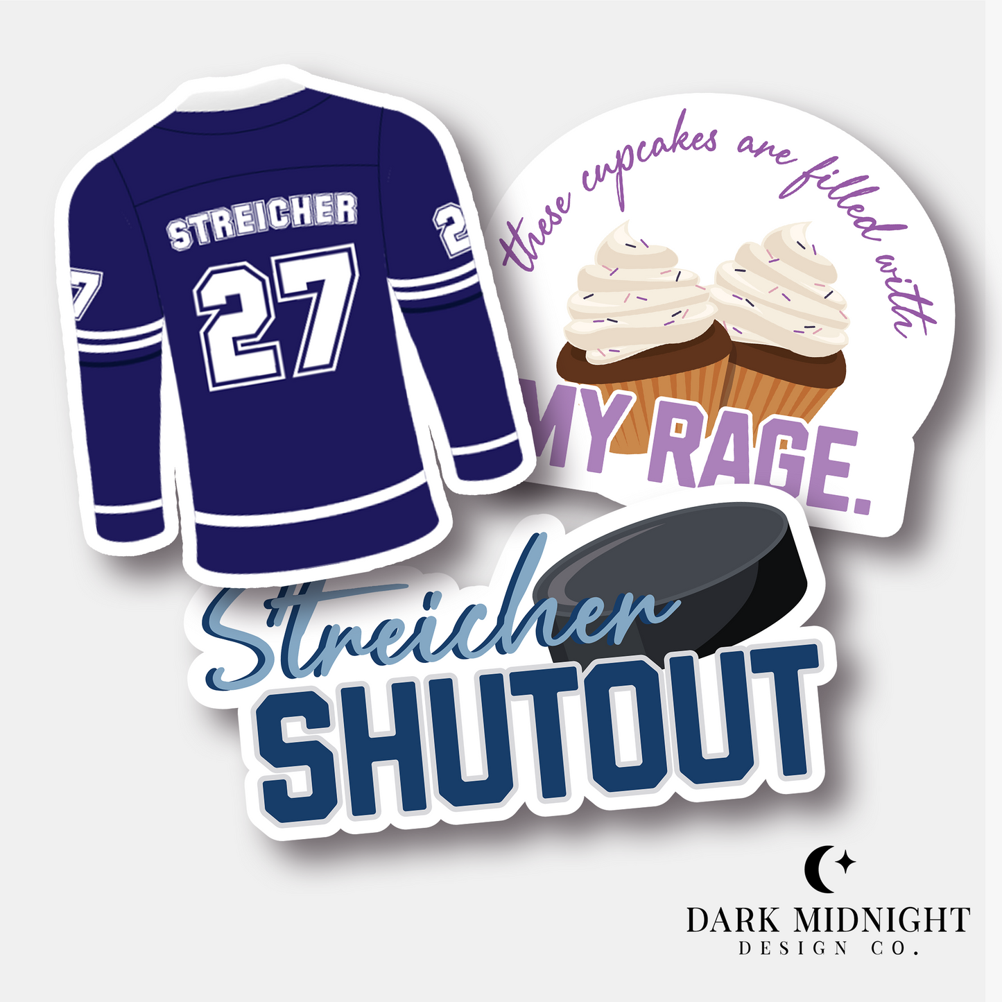 Behind The Net Sticker Bundle - Officially Licensed Vancouver Storm Series Merch
