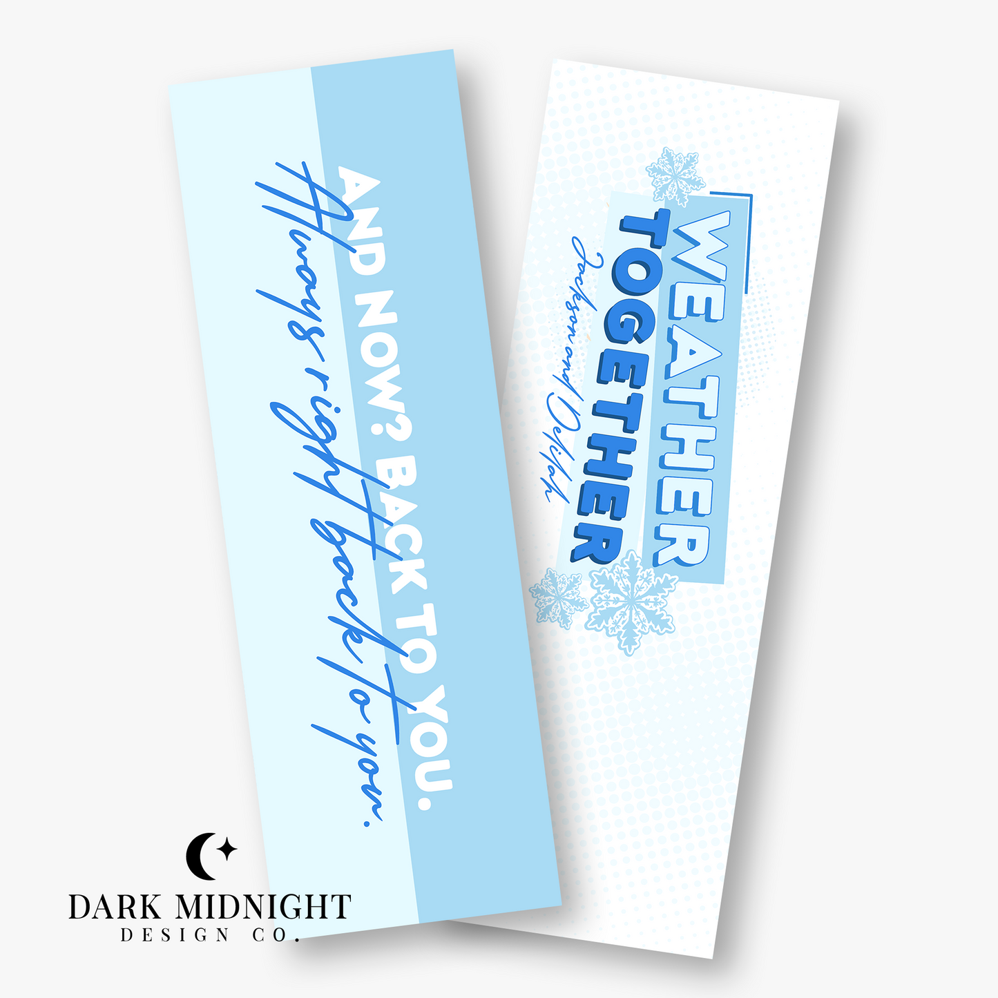 And Now, Back To You Bookmark Bundle - Officially Licensed Heartstrings Series Merch