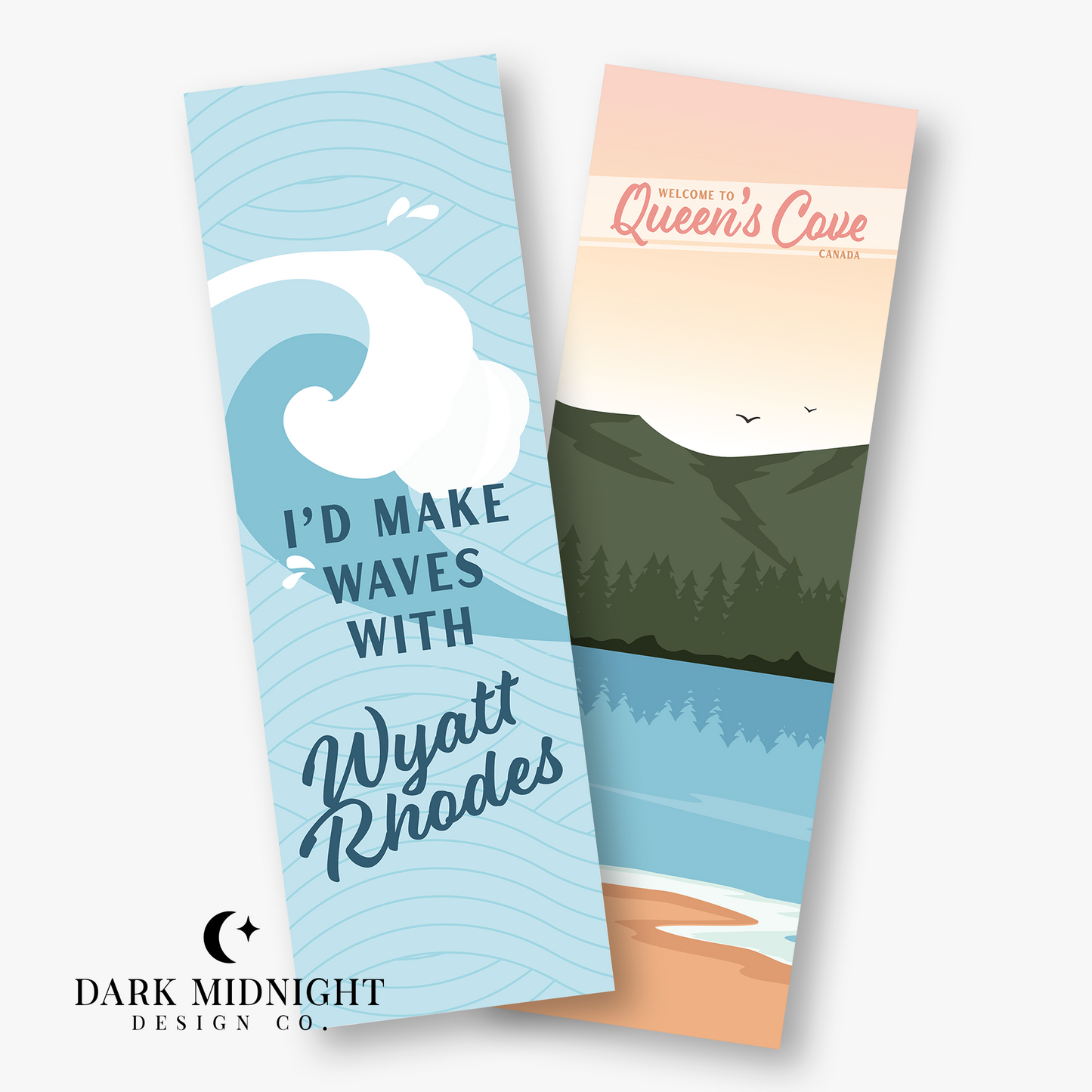 The Wrong Mr Right Bookmark Bundle - Officially Licensed Queen's Cove Series Merch